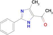 1-(4-Methyl-2-phenyl-1H-imidazol-5-yl)ethanone