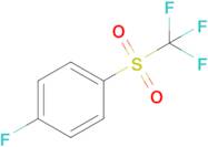 1-Fluoro-4-((trifluoromethyl)sulfonyl)benzene