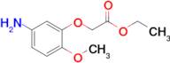 Ethyl 2-(5-amino-2-methoxyphenoxy)acetate