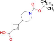 3-(1-(tert-Butoxycarbonyl)piperidin-4-yl)bicyclo[1.1.1]pentane-1-carboxylic acid