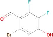 6-Bromo-2,3-difluoro-4-hydroxybenzaldehyde