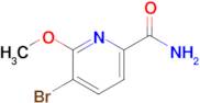 5-Bromo-6-methoxypicolinamide