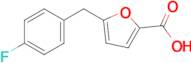 5-(4-Fluorobenzyl)furan-2-carboxylic acid