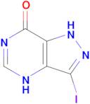 3-iodo-1H,4H,7H-pyrazolo[4,3-d]pyrimidin-7-one