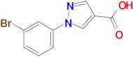 1-(3-Bromophenyl)-1H-pyrazole-4-carboxylic acid