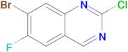 7-Bromo-2-chloro-6-fluoroquinazoline