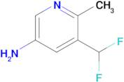 5-(Difluoromethyl)-6-methylpyridin-3-amine