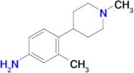 3-Methyl-4-(1-methylpiperidin-4-yl)aniline