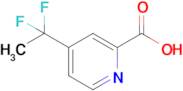 4-(1,1-Difluoroethyl)picolinic acid