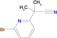 2-(6-Bromopyridin-2-yl)-2-methylpropanenitrile