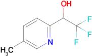 2,2,2-Trifluoro-1-(5-methylpyridin-2-yl)ethanol