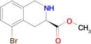 (R)-Methyl 5-bromo-1,2,3,4-tetrahydroisoquinoline-3-carboxylate