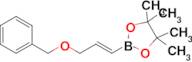 (E)-2-(3-(Benzyloxy)prop-1-en-1-yl)-4,4,5,5-tetramethyl-1,3,2-dioxaborolane