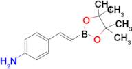 (E)-4-(2-(4,4,5,5-Tetramethyl-1,3,2-dioxaborolan-2-yl)vinyl)aniline