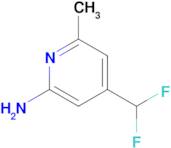 4-(Difluoromethyl)-6-methylpyridin-2-amine