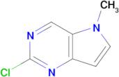 2-Chloro-5-methyl-5H-pyrrolo[3,2-d]pyrimidine