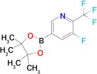 3-Fluoro-5-(4,4,5,5-tetramethyl-1,3,2-dioxaborolan-2-yl)-2-(trifluoromethyl)pyridine