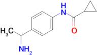 N-(4-(1-Aminoethyl)phenyl)cyclopropanecarboxamide