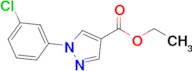 Ethyl 1-(3-chlorophenyl)-1H-pyrazole-4-carboxylate