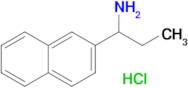 1-(Naphthalen-2-yl)propan-1-amine hydrochloride