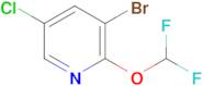 3-Bromo-5-chloro-2-(difluoromethoxy)pyridine