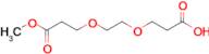 3-(2-(3-Methoxy-3-oxopropoxy)ethoxy)propanoic acid