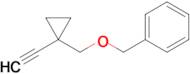 (((1-Ethynylcyclopropyl)methoxy)methyl)benzene