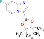 7-Fluoro-3-(4,4,5,5-tetramethyl-1,3,2-dioxaborolan-2-yl)imidazo[1,2-a]pyridine