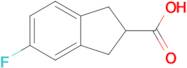 5-Fluoro-2,3-dihydro-1H-indene-2-carboxylic acid