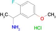 1-(2-Fluoro-5-methoxyphenyl)ethanamine hydrochloride