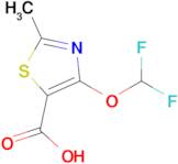 4-(Difluoromethoxy)-2-methylthiazole-5-carboxylic acid