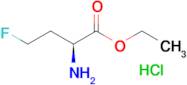 Ethyl (S)-2-amino-4-fluorobutanoate hydrochloride