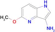 5-Methoxy-1H-pyrrolo[3,2-b]pyridin-3-amine