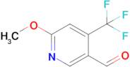 6-Methoxy-4-(trifluoromethyl)nicotinaldehyde