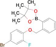 2-(2-((4-Bromo-2-fluorophenoxy)methyl)phenyl)-4,4,5,5-tetramethyl-1,3,2-dioxaborolane