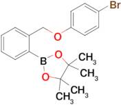 2-(2-((4-Bromophenoxy)methyl)phenyl)-4,4,5,5-tetramethyl-1,3,2-dioxaborolane