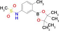 N-(4-methyl-3-(4,4,5,5-tetramethyl-1,3,2-dioxaborolan-2-yl)phenyl)methanesulfonamide