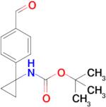 Tert-Butyl (1-(4-formylphenyl)cyclopropyl)carbamate