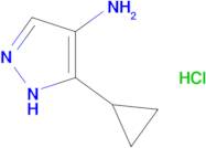 5-cyclopropyl-1H-pyrazol-4-amine hydrochloride