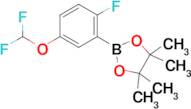 2-(5-(Difluoromethoxy)-2-fluorophenyl)-4,4,5,5-tetramethyl-1,3,2-dioxaborolane