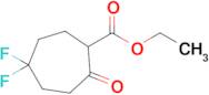 Ethyl 5,5-difluoro-2-oxocycloheptane-1-carboxylate