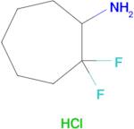 2,2-Difluorocycloheptan-1-amine hydrochloride