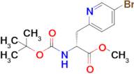 (R)-Methyl 3-(5-bromopyridin-2-yl)-2-((tert-butoxycarbonyl)amino)propanoate