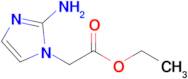 Ethyl 2-(2-amino-1H-imidazol-1-yl)acetate