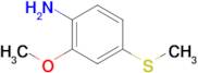 2-Methoxy-4-(methylthio)aniline