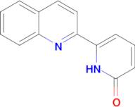 6-(Quinolin-2-yl)pyridin-2(1H)-one