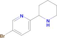 5-Bromo-2-(piperidin-2-yl)pyridine