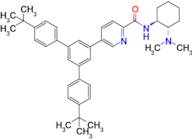 5-(4,4''-Di-tert-butyl-[1,1':3',1''-terphenyl]-5'-yl)-N-((1S,2S)-2-(dimethylamino)cyclohexyl)pic...