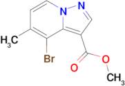 Methyl 4-bromo-5-methylpyrazolo[1,5-a]pyridine-3-carboxylate