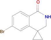 6'-Bromo-2',3'-dihydro-1'H-spiro[cyclopropane-1,4'-isoquinolin]-1'-one